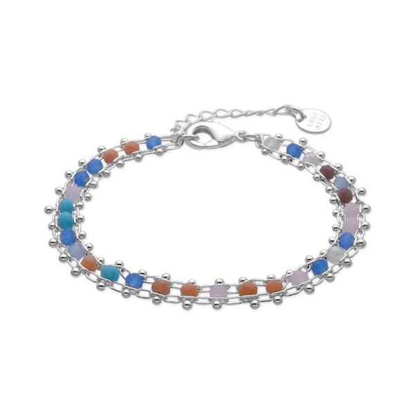 Armband - Luxenter - Yub - Silver 925 - Rhodium-pläterad - Flerfärgad kristall Flerfärgad