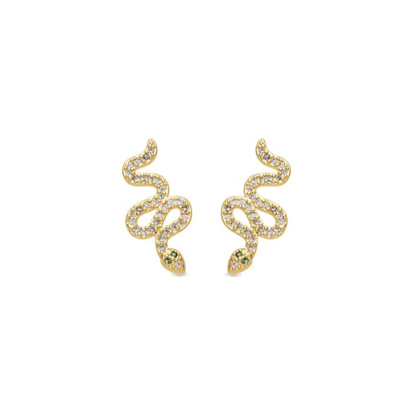 Øreringe - Luxenter - Norra - Guld 18k - Forgyldt - Elegante og sofistikerede