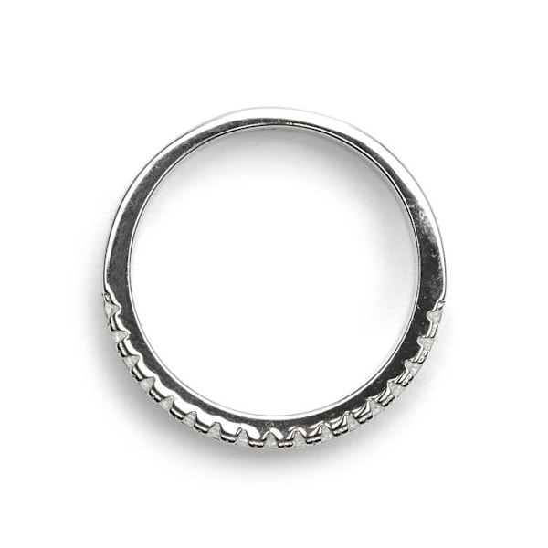 Ring - Luxenter - Dersa - Sterling sølv 925 - Sort emalje - Rhodiumbelagt svart 14
