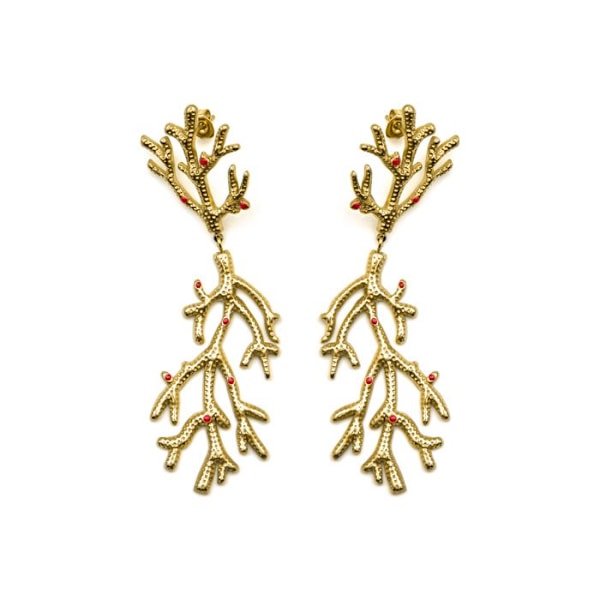 Örhängen - Luxenter - Ikuzol - Metalllegering - 18 karat guld - Boho-stil gyllene