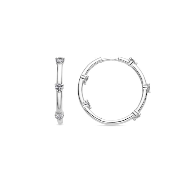 Örhängen - Luxenter - Rajib - Silver 925 - Zirkonium - Rhodiumpläterad