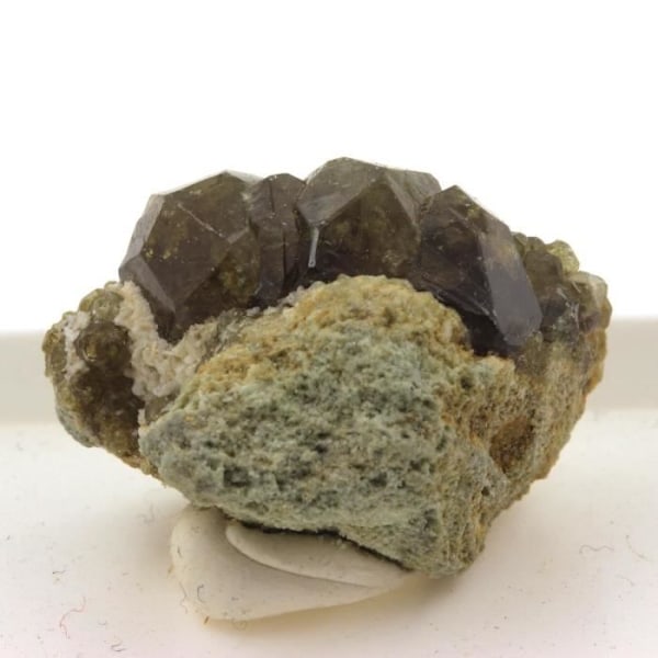 Sten-granat Andradite Topazolite. 37,3 øre. Antetezambato, Madagaskar