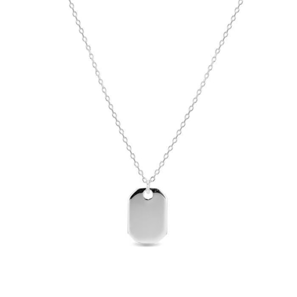 Collier - Imlor - 925 silver - Multicolor - One size - Rhodinerad Flerfärgad