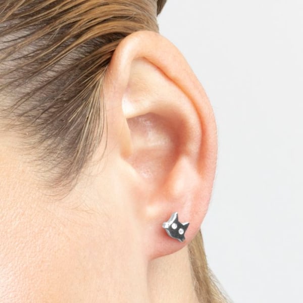Örhängen - ZOHI - Argent 925 - Zirkoniumoxid - Silverfärgad - Kvinna