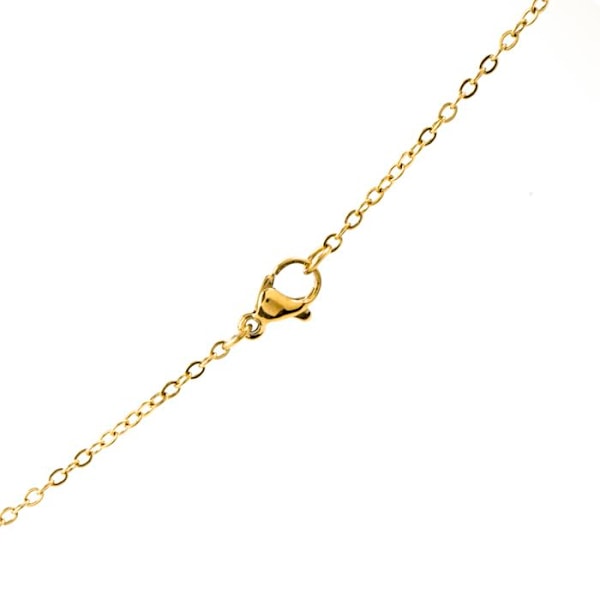 Collier - Luxenter - Gorbou - Guld 18K - Kubisk zirkon - Karbinlås
