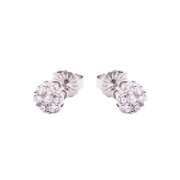 Örhängen - Luxenter - Tsein - Silver 925 - Zirkon Kubisk - Rhodiumbelagt