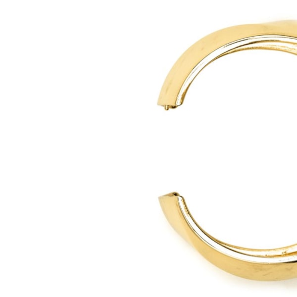 Armband - Luxenter - Chunki - 18k guldfinish - Diameter 60 mm - Metalllegering