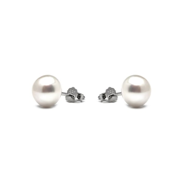 Örhängen - Luxenter - Essential - Silver 925 - Vit pärla - Rhodiumbelagd Vit