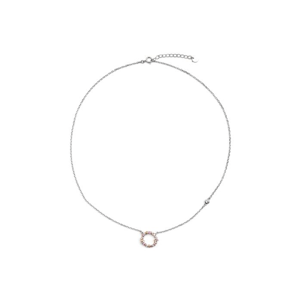 Collier Luxenter i 925 sølv og rhodineret zirkonium i multicolor - Thilak Flerfärgad