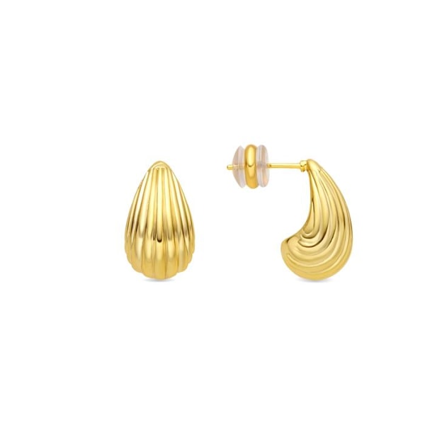 Øreringe - Luxenter - Overin - 18 karat guld - Elegante - Unik design