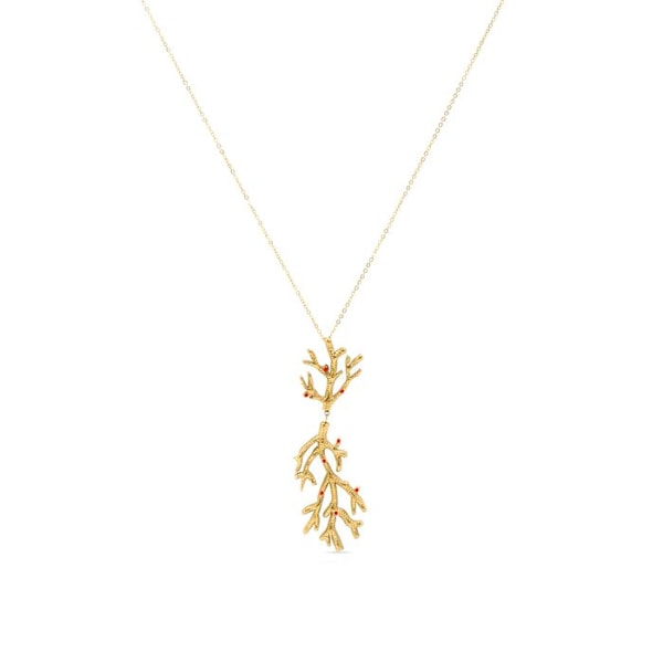Collier - Luxenter - Ikuzol - Guld 18k - Længde 42 cm - Boho stil