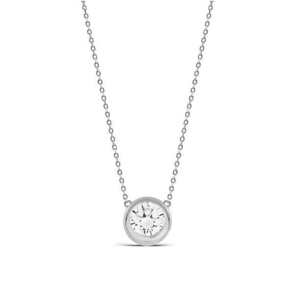 Collier - Imrak - Silver 925 - Rhodium - Zirkon - One size Vit