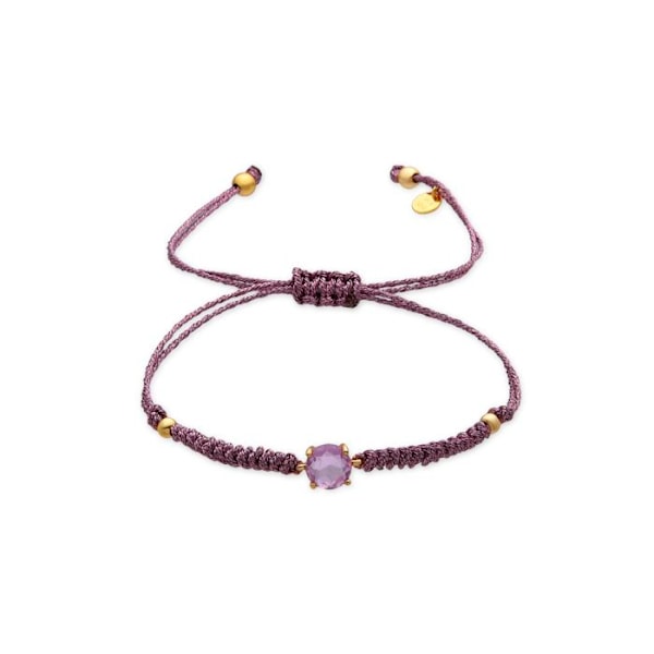 Armbånd - Luxenter - Akma - Argent 925 - Kvarts kunzite - Guld 18k Rosa