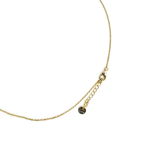 "Collier - Luxenter - Myna - Hopea 925 - Zirkonia - Rhodium-päällysteinen"