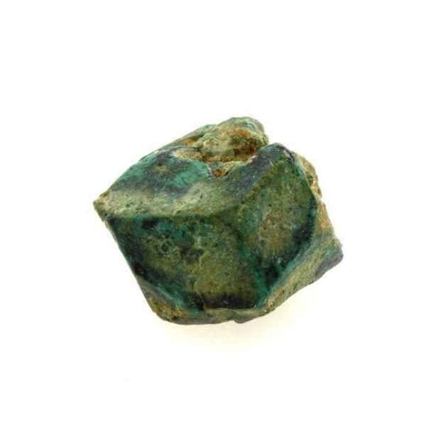 Stenar och mineraler. Cuprit pseudomorfoserad malakit. 3,3 ct. Chessy-les-Mines, Rhône, Frankrike. Sällsynt.