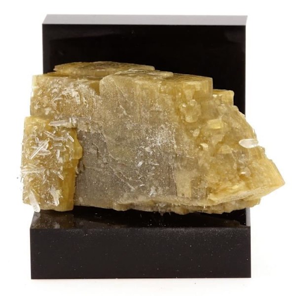 Sten og mineraler. Siderit, Kvarts. 233,7 øre. Mésage Mine, Vizille, Frankrig. Sjælden.