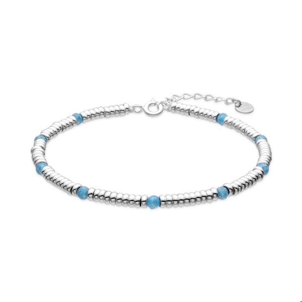 Armband - Luxenter - Deli - Silver 925 - Rhodium-belagt - Kubisk Zirconia Aigue-Marine