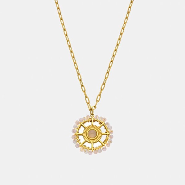 Collier - Luxenter - Yakde - Guld 18k - Zircon cubique - Længde 42 cm + 3 cm