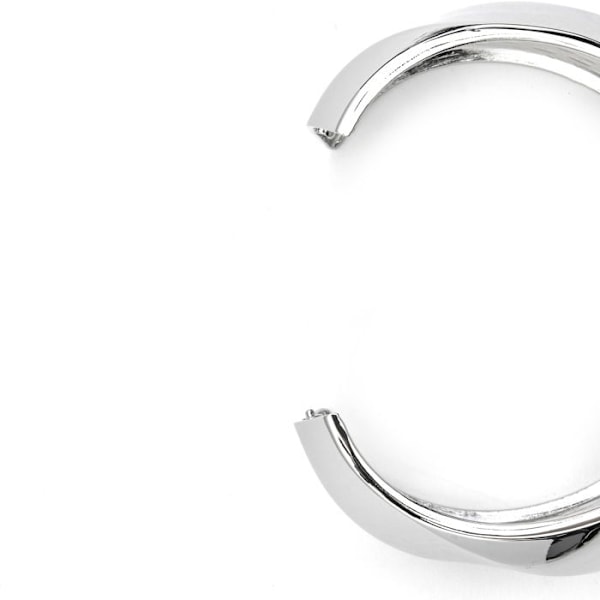 Armband - Luxenter - Chunki - Silverfinish - Rhodiumpläterad - Diameter 60 mm