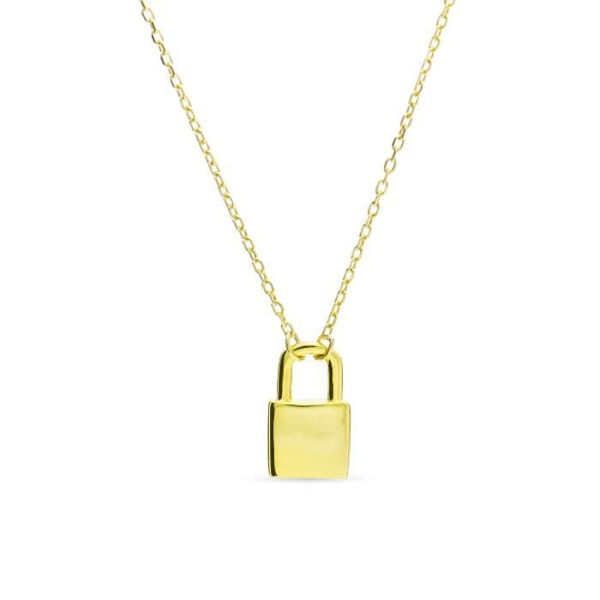 Collier - Imlor - Silver 925 - Pläterad med 18 karat guld - One size - Flerfärgad Flerfärgad
