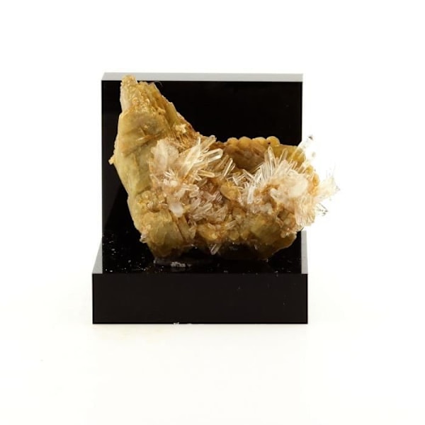Sten og mineraler. Siderit, Kvarts. 147,7 øre. Mésage Mine, Vizille, Frankrig. Sjælden.