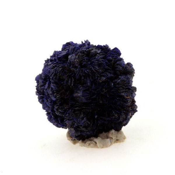 Sten og mineraler. Chessylite (Azurit). 19,87 øre. Chessy-les-Mines, Rhône, Frankrig. Sjælden.