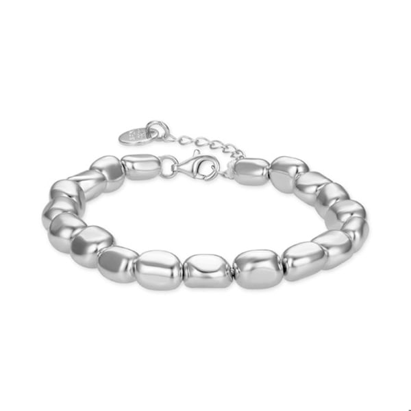 Armband - Luxenter - Caspil - Silver 925 - Hematit - 15 cm + 3 cm förlängning