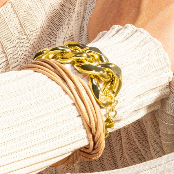 Armbånd - Luxenter - Dranem - Metallegering - 18 karat guld - 50 cm