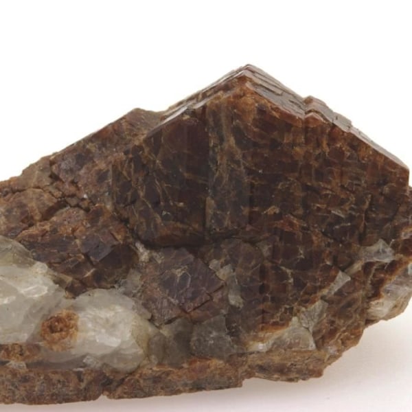 Sten-Grossular Catalansk Granat-Andradite. 141,9 øre. Pyrenæerne-Orientales, Frankrig