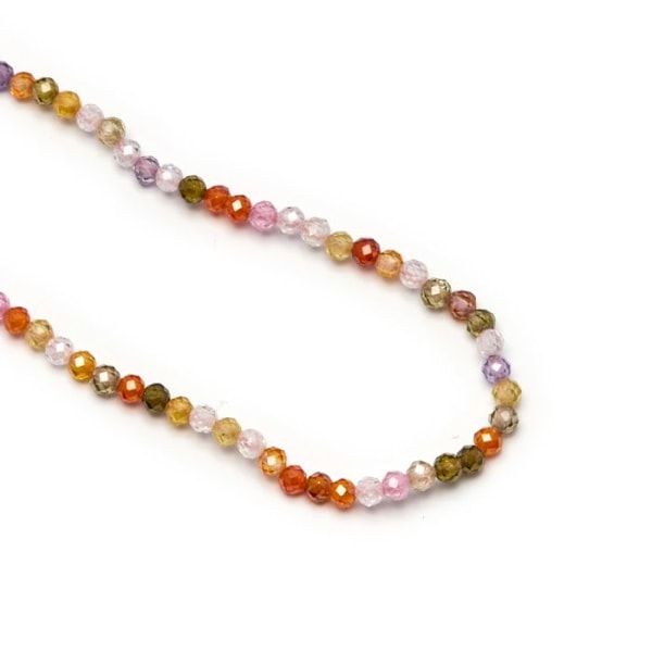 Collier - Luxenter - Ufela - Argent 925 - Multifarvet krystal - 18K guld Flerfärgad