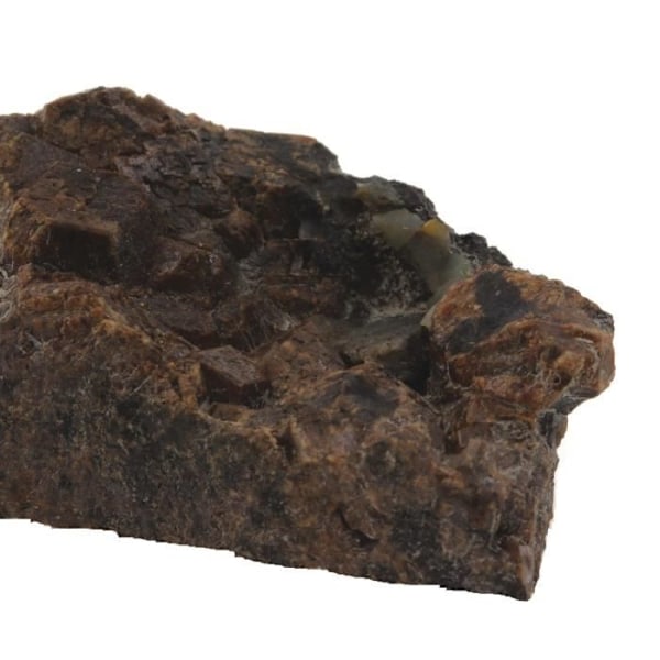 Sten-Grossular Katalansk Granat-Andradite. 241,1 cent. Pyrenéerna-Orientales, Frankrike