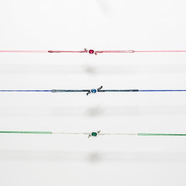Armband - Luxenter - Lyla - Silver 925 - Zirkon smaragd - Justerbar Grön