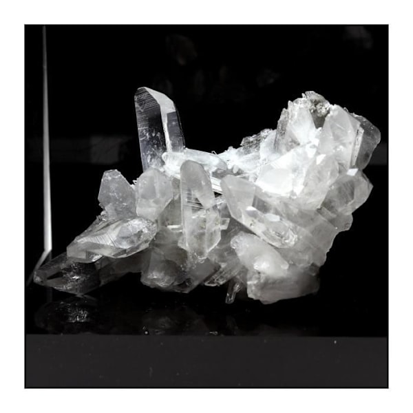 Sten og mineraler. Bergkrystal kvarts. 312,2 ct. Piz Regina, Grischun, Schweiz.