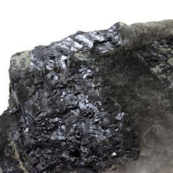 Sten og mineraler. Galena. 539,5 øre. Eteize, Savas, Ardèche, Frankrig.