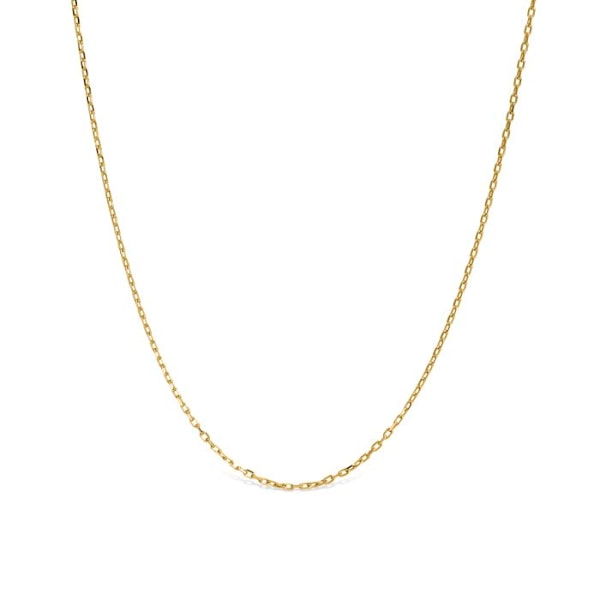 Halsband - Luxenter - Sterling silver 925 - 18K gulgfinish - Längd 40 cm - Karbinlås