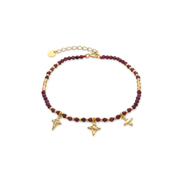 Armbånd - Luxenter - Paila - Argent 925 - Zirconium - Guld 18k gyllene