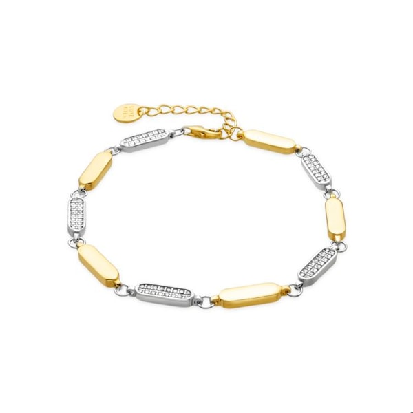 Luxenter Armbånd i sterling sølv 925 og rhodiumbelagt zirkonium - Miagrat