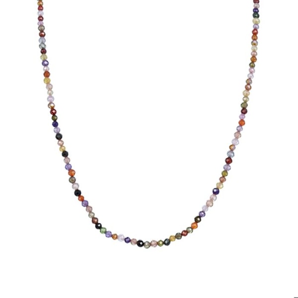 Collier - Luxenter - Ufela - Argent 925 - Kristall i flera färger - Guld 18K Flerfärgad