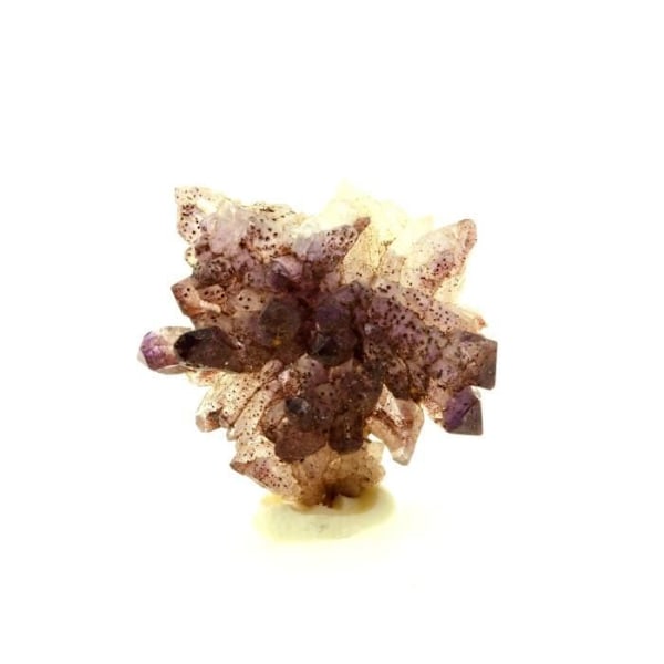 Sten og mineraler. Ametyst kvarts. 12,8 ct. Ambohimasina, Betafo-distriktet, Madagaskar.