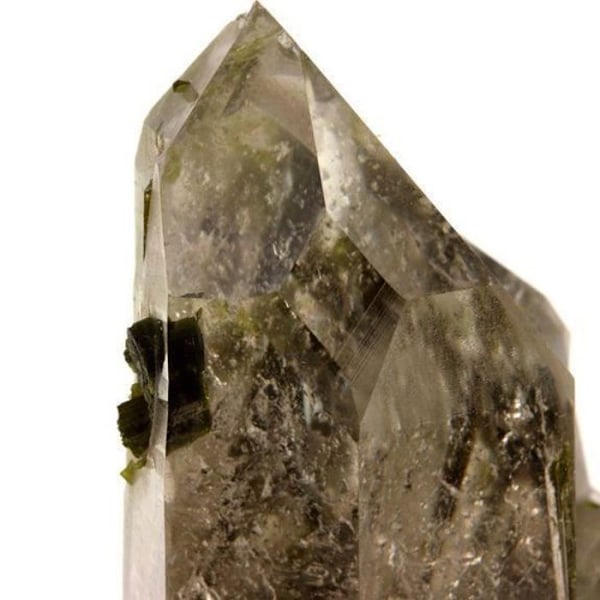 Sten og mineraler. Kvarts + Epidot. 313,1 ct. Caetité, Bahia, Brasilien.