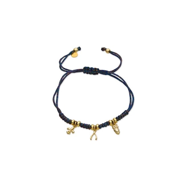 Armbånd - Luxenter - Atlo - Sølv 925 - Guld 18K - Justerbart Gul