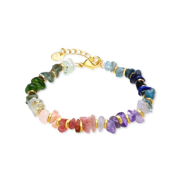 Armband - Luxenter - Diri - Fluorit - Guld 18 karat - 16 cm + 3,5 cm förlängning