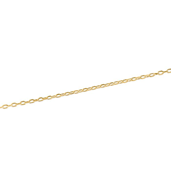 Halsband - Luxenter - Sterling silver 925 - 18K gulgfinish - Längd 40 cm - Karbinlås