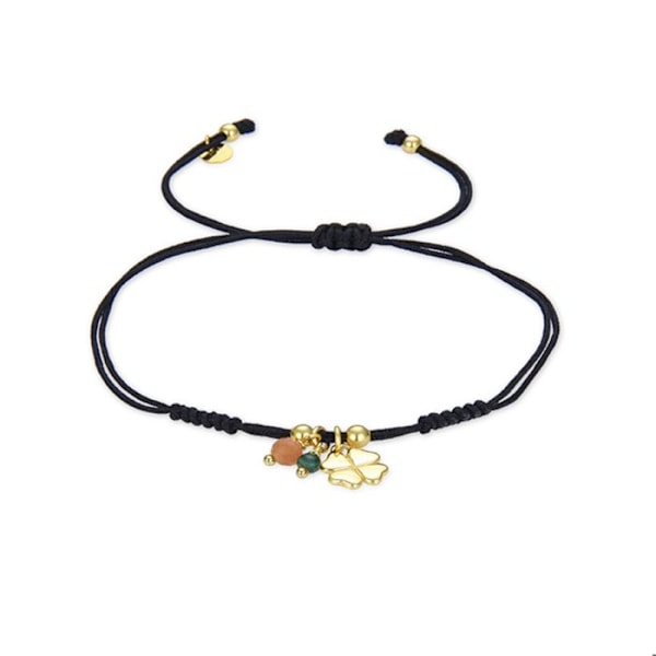 Armband - Luxenter - Trefoil - Sterling silver 925 - Guld 18K - Justerbar