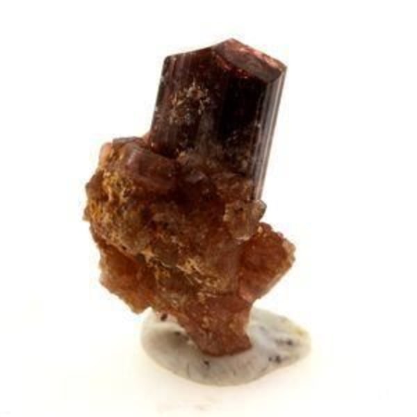 Sten og mineraler. Polykrom turmalin. 3,9 ct. Tsarafara, Madagaskar.
