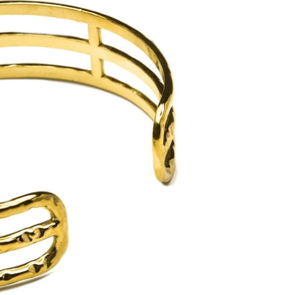 Armband - Luxenter - Waeu - 18 karat gult - Diameter 63 mm - Boho-stil gyllene