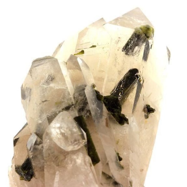 Sten og mineraler. Kvarts + Epidot. 1825,0 ct. Caetité, Bahia, Brasilien.
