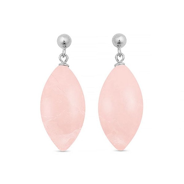 AYOM 925 ARGENT ØRERINGE Rosa