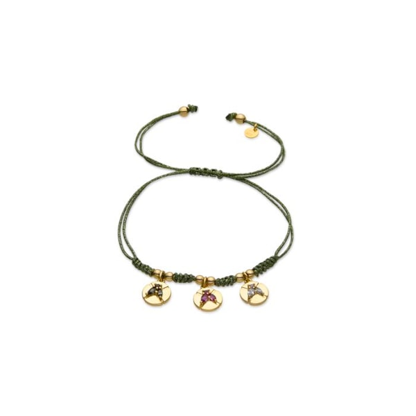 Armband - Luxenter - Ufore - Silver 925 - Guld 18k - Flerfärgad zirkon Flerfärgad