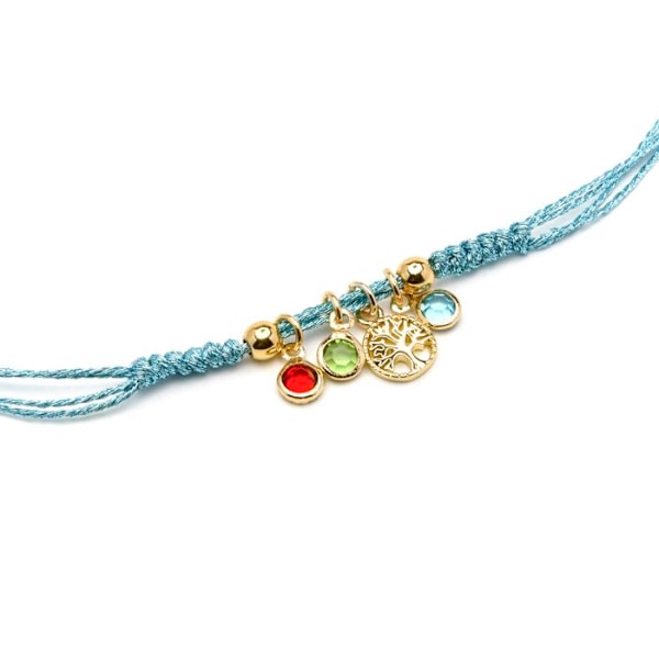 Armband - Luxenter - Balal - Silver 925 - Guld 18k - Flerfärgad zirkon kubisk Flerfärgad